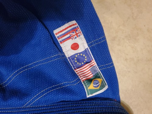 Caveirinha Jiu-Jitsu Family Association Kimono Size A-0 top only - Picture 3 of 8