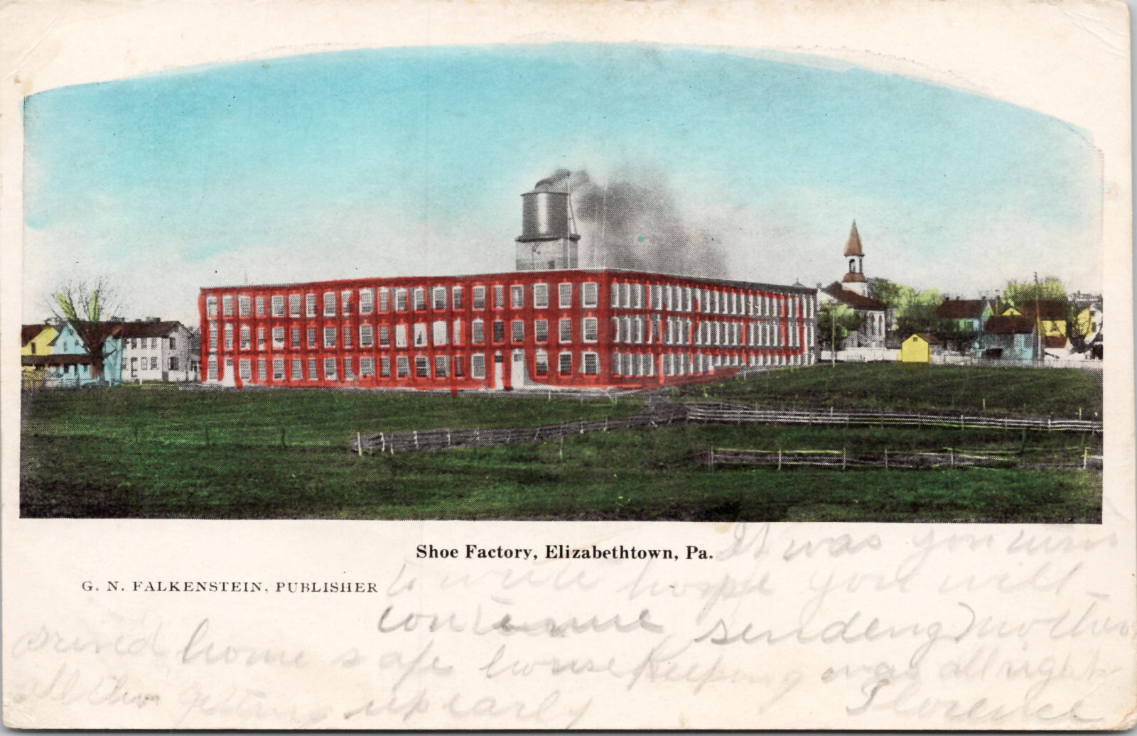 Elizabethtown Pa Pennsylvania Shoe Factory Lancaster County