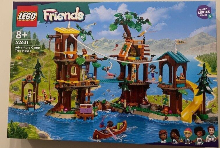 LEGO Friends Adventure Camp Tree House 42631 Toy Building Kit 1128