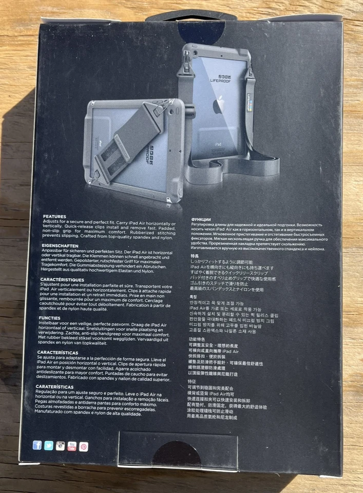 LIFEPROOF Hand And Shoulder Strap For iPad Air Case, Sealed New in Box - Image 2 of 4