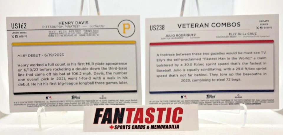 2024 Topps Update GOLD FOIL Parallel Card YOU PICK - Combined Shipping Available - Image 2 of 2