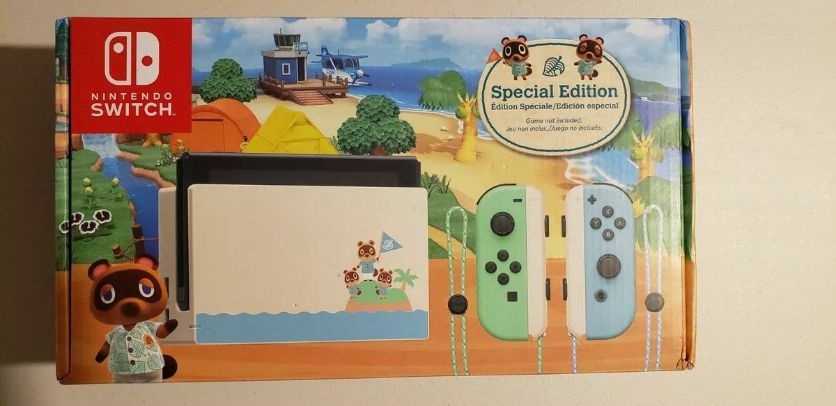 Nintendo Switch Console, Animal Crossing: New Horizons Edition