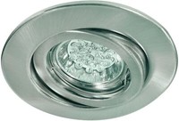 Paulmann Quality Einbauleuchten Set Schwenkbar Led 1X1W 230V GU10 51Mm Eisen Ge