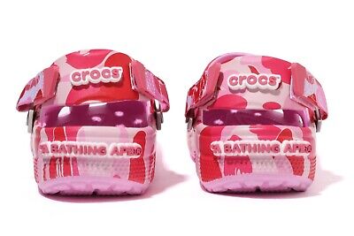 A BATHING APE®︎ × Crocs Clog Abc Camo Pink 209627-612 Men's A BATHING APE®︎ × Crocs Clog Abc Camo Pink 209627-612 Men's