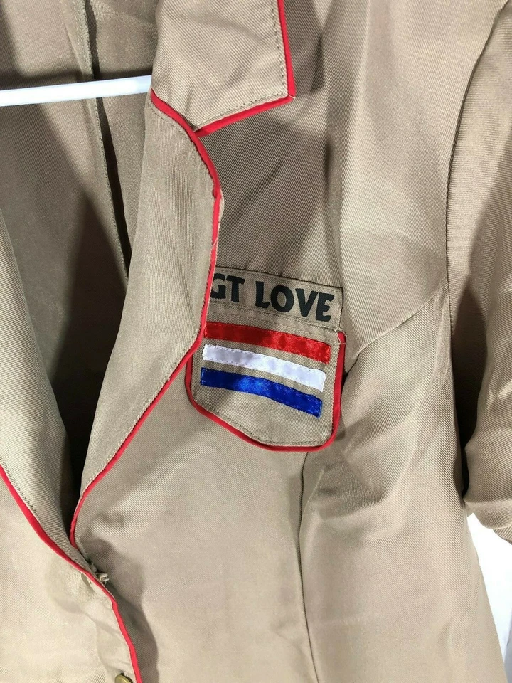 Sexy Disfraz de Halloween Dreamgirl SGT. Love 1X/2X Nuevo en Paquete Foto 4 de 4