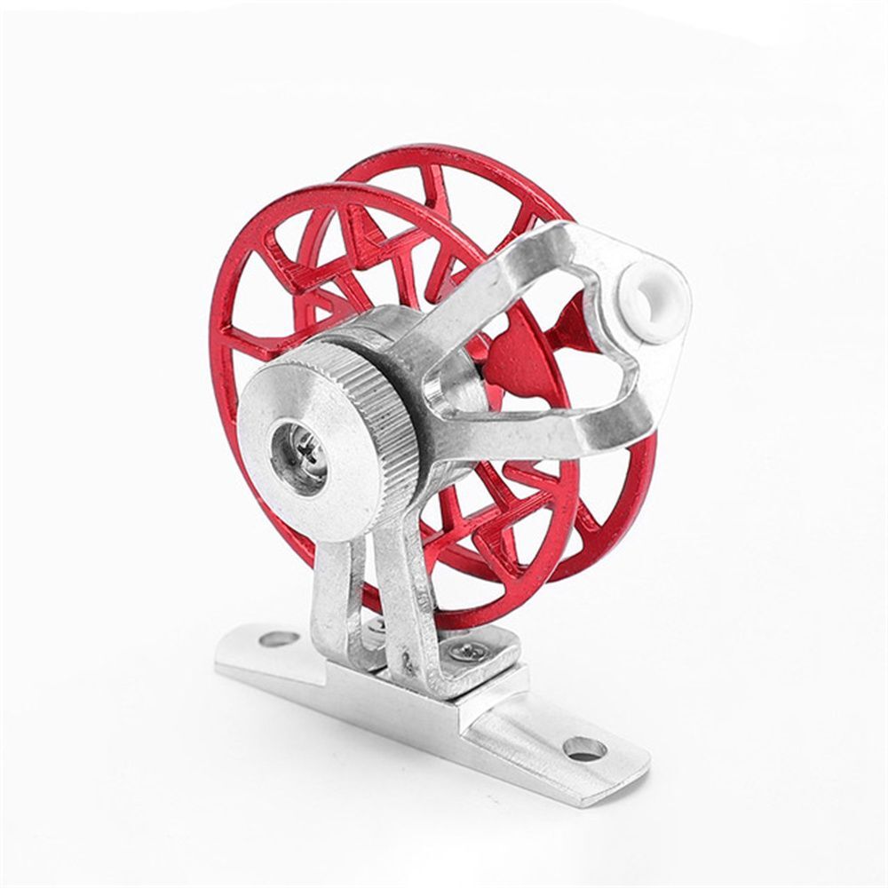 Mini Metal Ice Fishing Reel Max Drag 3kg Freshwater Fish Line Front Wheel