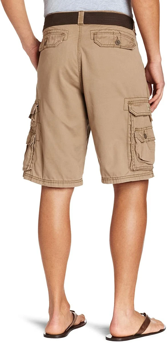 Lee Men s Dungarees Belted Wyoming Cargo Short eBay