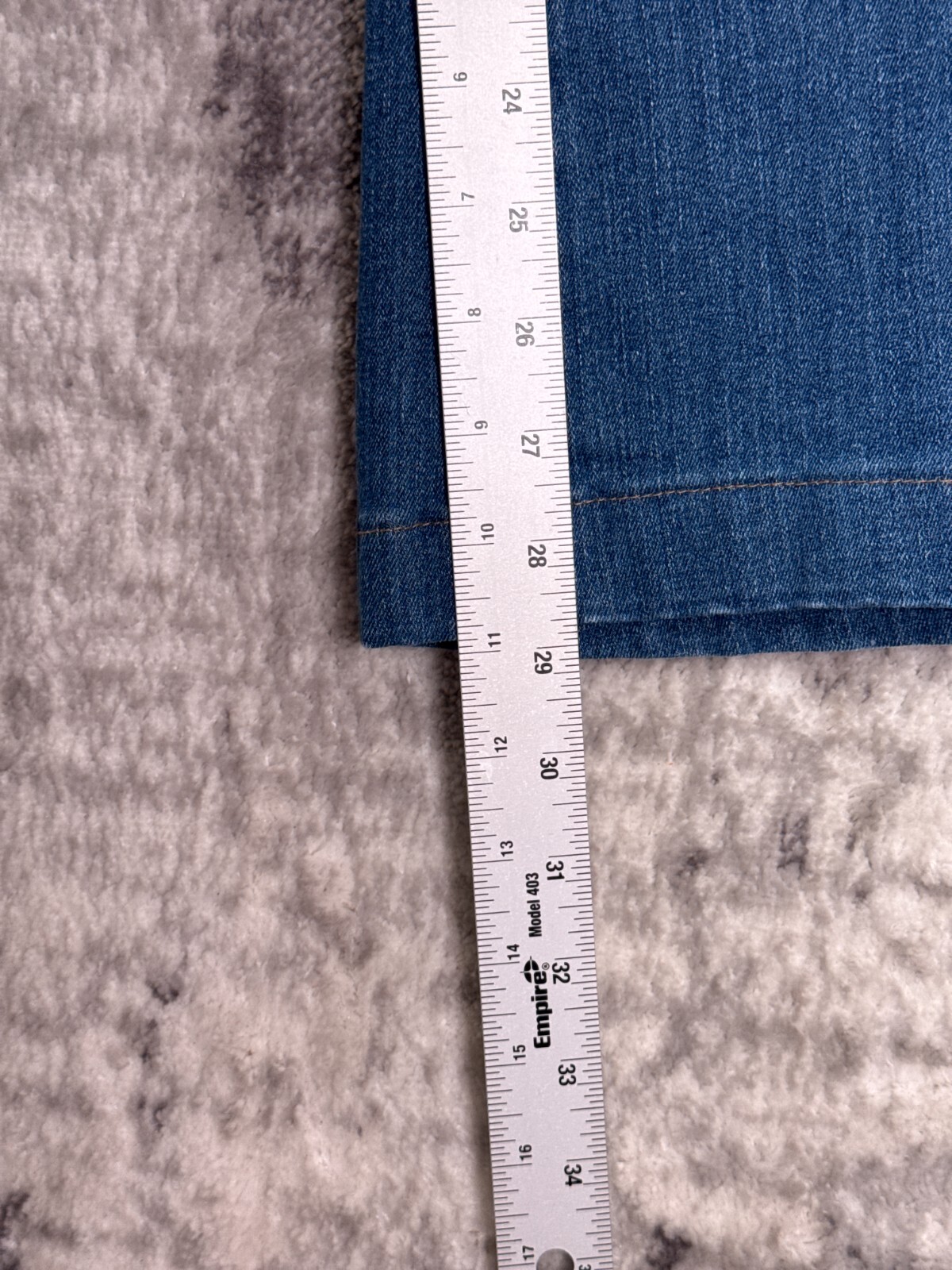 SPANX Jeans Medium Womens SPANXShape Pull On Flar… - image 5