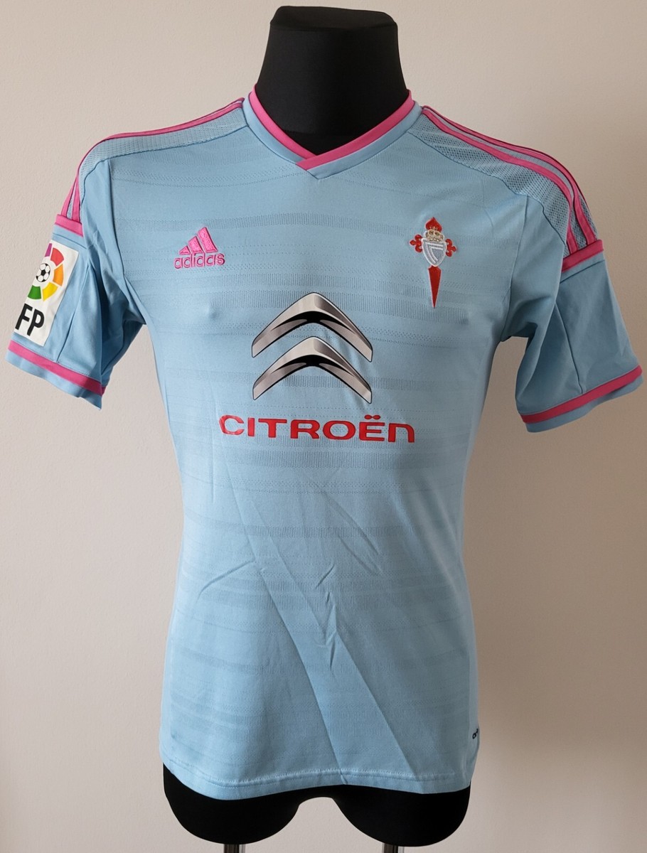 Celta Vigo 2014 - 2015 Home football Adidas Player Issue shirt