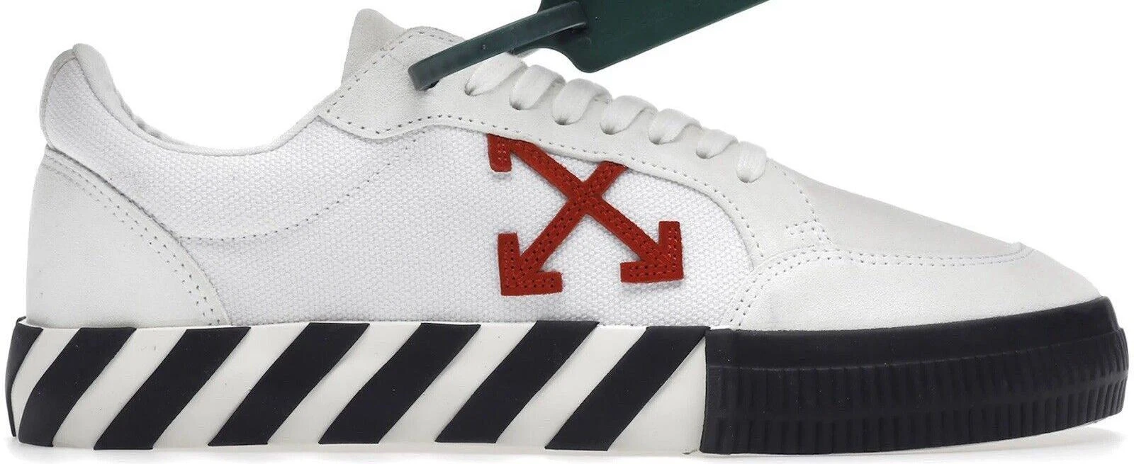 Off-White Vulc Sneaker Low White Red for sale | eBay