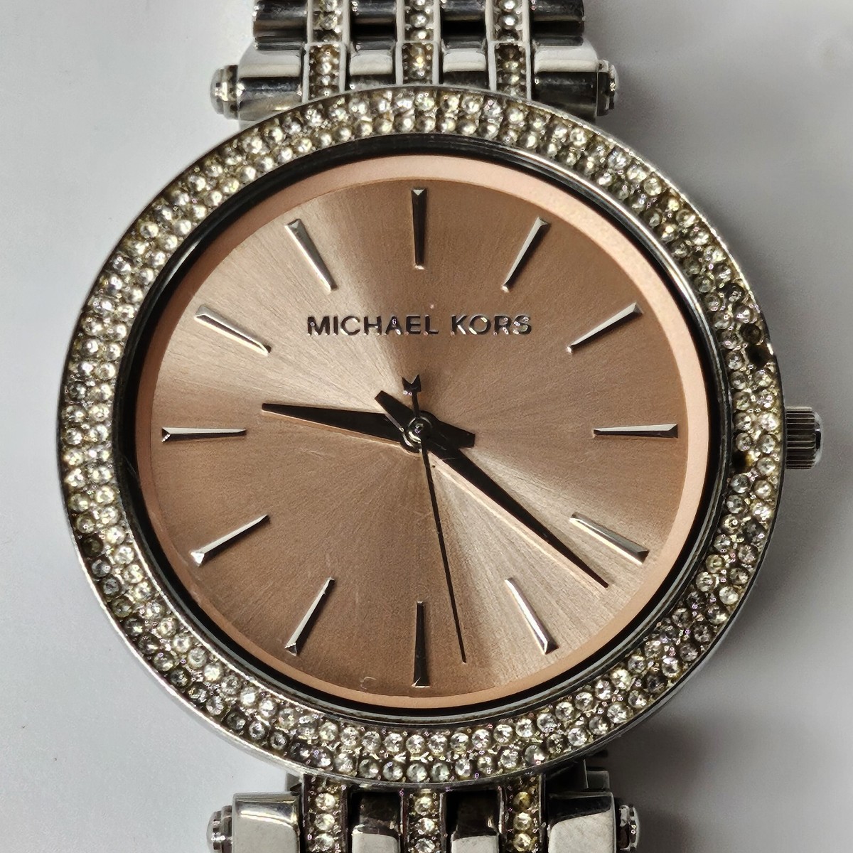 Darci Glitz Silver Toned Stainless Steel Wrist Watch MK3218 Michael Kors Ladies Watch Darci MK3218 | Watches Prime main image 3