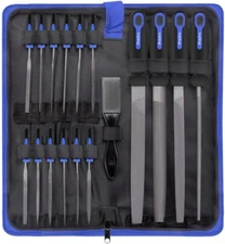 Juego de limas de 18 piezas, 18 en 1 Juego de limas multipropósito de acero.