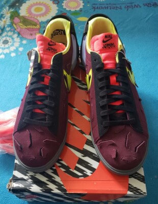 Nike Blazer Low 'Acronym Night Maroon' Men's shoes size 11.5 | eBay