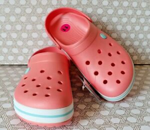 pink crocs mens 11