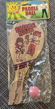 Vintage Imperial Toy Corporation Paddle Ball  1987
