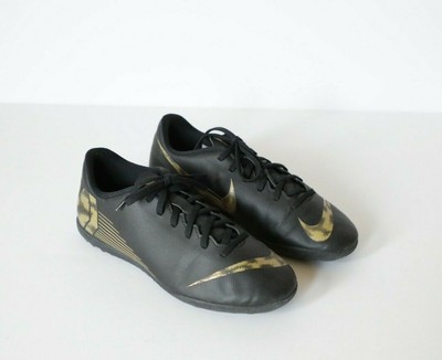 gold indoor soccer shoes