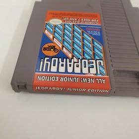 Nintendo NES Game Lot. Jeopardy Junior Edition Cart Only. Tested!!!