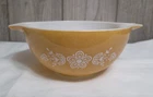PYREX Butterfly Gold nesting MIXING BOWL #442, Cinderella, 1-1/2 Qt, VTG