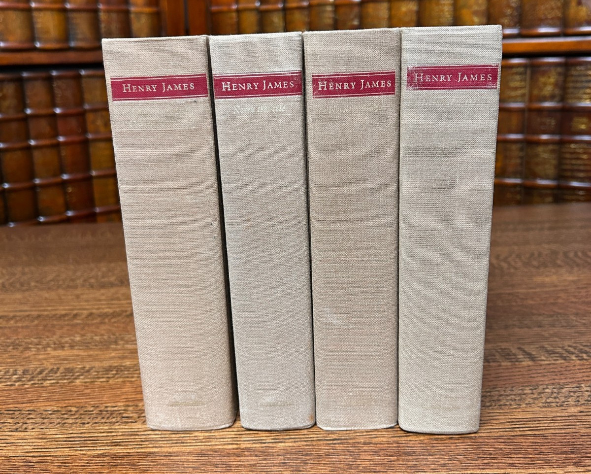 Henry James, NOVELS 1871-1890, Essays; Lot of 4 Library of America 1st Hardcover