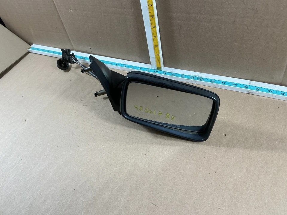 Espejo retrovisor lateral derecho pasajero Volkswagen Jetta Golf 1993-1999 fabricante de equipos originales Foto 3 de 4