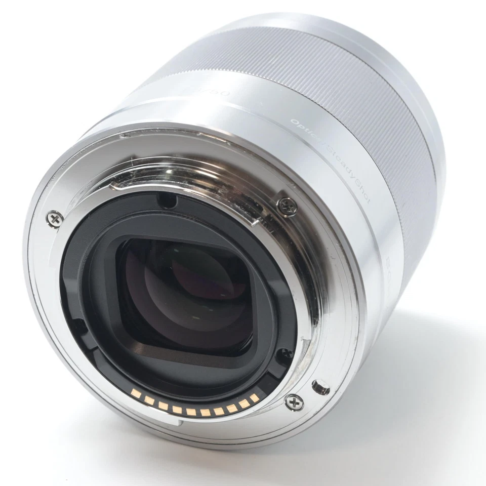 Sony E Mount SEL50F18 50mm f/1.8 OSS Silver Lens[Near Mint]#4842 - Image 3 of 4