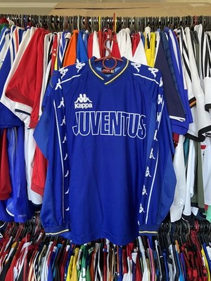 JUVENTUS 1995 1996 TRAINING SHIRT JERSEY LONG SLEEVE KAPPA sz M MEN VINTAGE