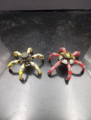 Pair Of Marvel  Fidget Spinner  Spinning Top / Bendable Figures T2639 