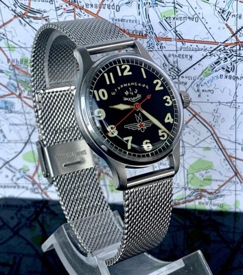 STURMANSKIE Gagarin  Watch Cal.2609, 17j,  STOP-Second , Serviced