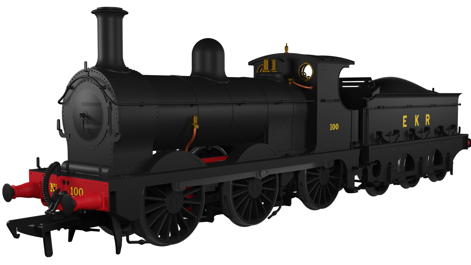 Rapido Trains 966508 OO Gauge SECR O1 Class No.100 East Kent Railway Black (DCC
