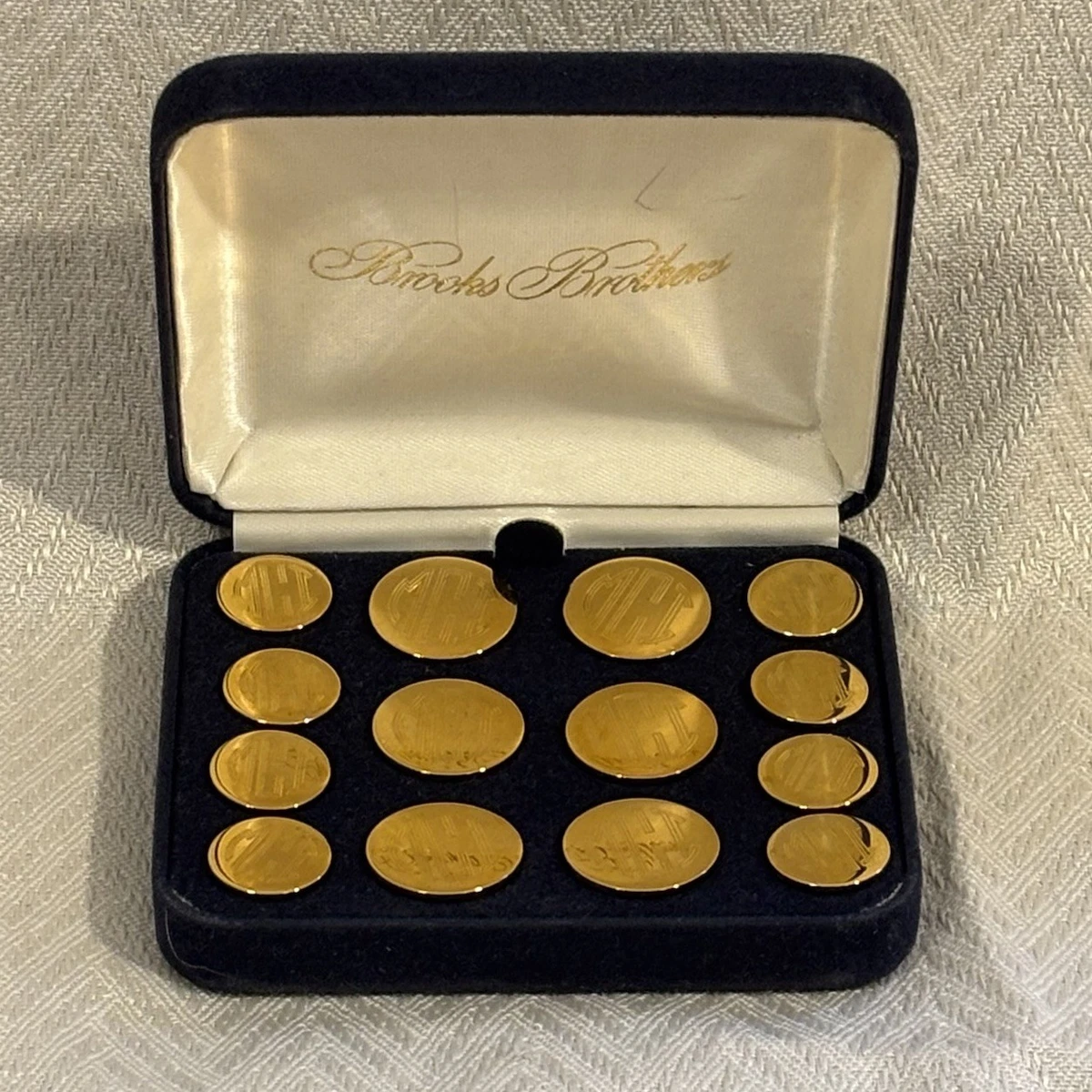 ブルックスブラザーズ　ゴールド ノットデザイン カフリンクス　used Brooks Brothers Gold Jewelry for Men for sale | eBay