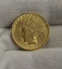 1913 US $10 Indian Gold Piece Nice AU