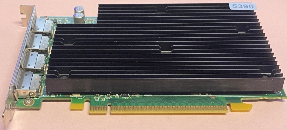 NVIDIA Quadro NVS 450 512MB DDR3 PCIe 4x DisplayPort Video Card - Image 3 of 4