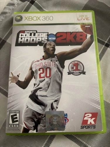 2K Sports College Hoops 2K8 Xbox 360 Basketball Game Multiplayer