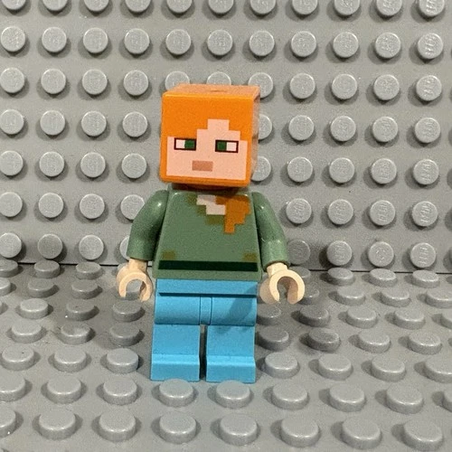 Lego Alex - Diamond Pants, Armor Minecraft Minifigure