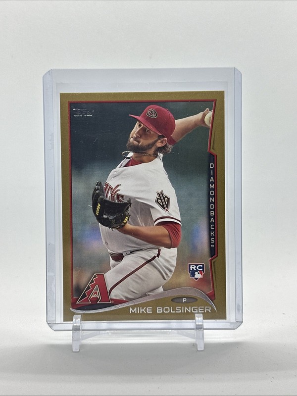 2014 Topps Update Series - Mike Bolsinger #US-287 Pitching (RC) Gold /2014