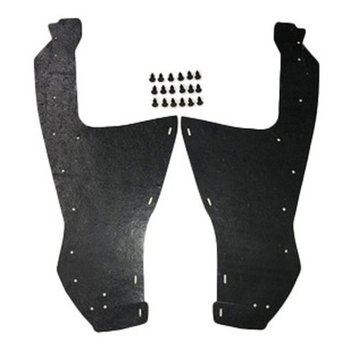 CJ Classics Fender to Cab Dust Shields w/Clips Pair F-100 1973-1977