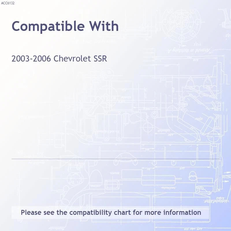 Stainless Steel Front Grille Overlay 5pc fits 2003-2006 Chevy SSR [Polished] - Изображение 3 из 4