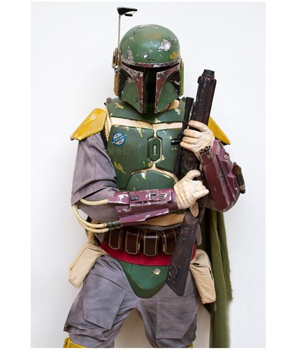 Star Wars Boba Fett Cosplay Halloween Wearable Armor Self Assembling Coloring - Picture 11 of 12