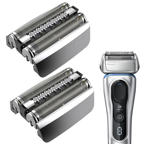 Braun 83M Testina di rasatura confezione combinata per Series 8 - pellicola di taglio e blocco lame - Foto 10 di 13
