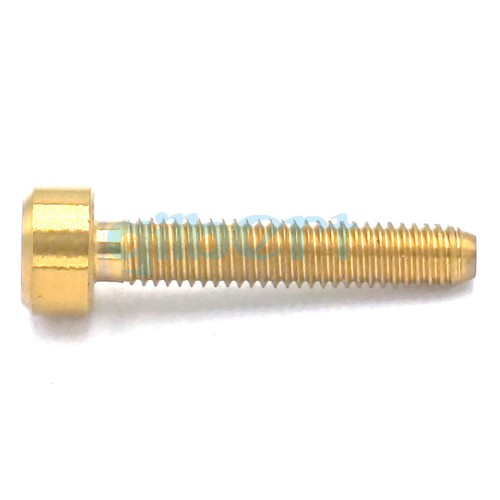 4PCS M3x0.5 5-25mm GR5 Golden Cap Head Hex Allen Titanium Alloy Screw Bolts - Picture 21 of 31