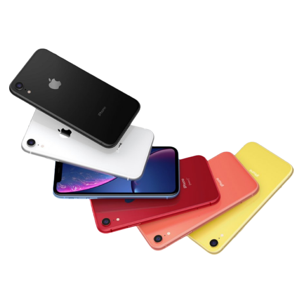 Apple iPhone XR 64GB Black/Coral/Yellow Unlocked Verizon 4G At&t T