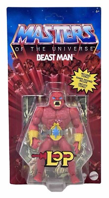 MATTEL MASTERS OF THE UNIVERSE ORIGINS MOTU NEW BEAST MAN LORDS OF POWER LOP 