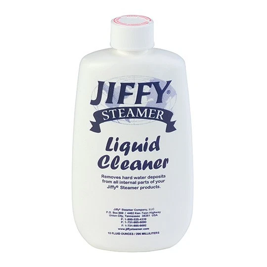 Jiffy Steamer Liquid Cleaner Removes Hard Water Deposits