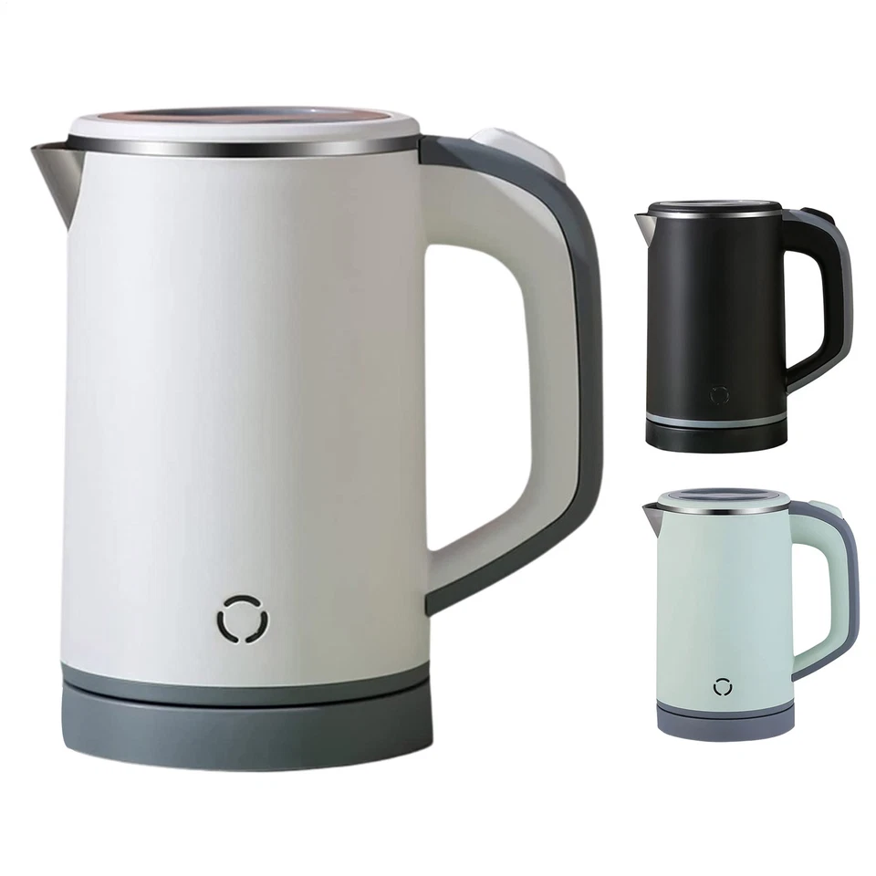 Kettle Double Wall Electric Stainless Steel Water Boiler Tea Maker Jug UK PLUG - image 3 of 4