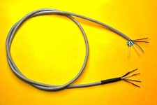 PRE-TERMINATED ACCESSORY CABLE MOTOROLA XTL APX 4-CONDUCTOR SHIELDED