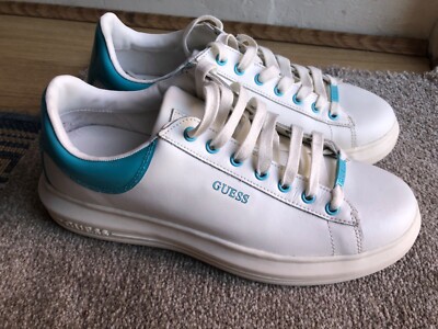 Guess trainers size uk, worn once in perfect UK - Main Image