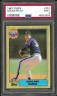 1987 Topps Nolan Ryan # 757 PSA 9 Mint