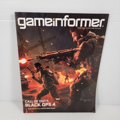 GameInformer Magazine October 2018 Issue #306 Call of Duty Black Ops 4