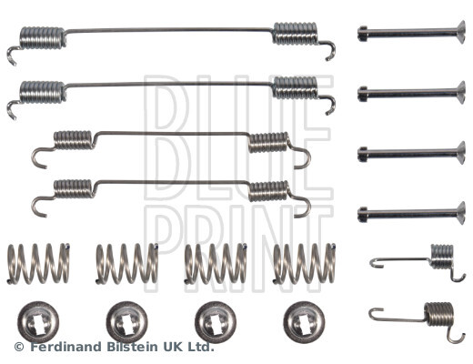 ADBP410075 BLUE PRINT Accessory Kit, brake shoes for CITROËN,NISSAN,PEUGEOT,RENA