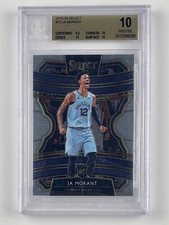 2019-20 Panini Select Ja Morant Rookie Concourse BGS 10 PRISTINE 💎💎💎